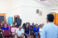 Attorney-General Anil Nandlall, SC, addressing Region Nine residents