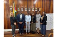 Minister of Legal Affairs and Attorney General, Anil Nandlall, engaged members of the RSS delegation during high-level meeting on Friday