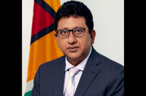 Attorney General
and Minister of
Legal Affairs, Anil
Nandlall, S.C