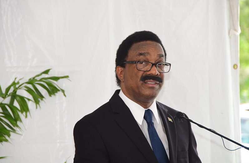 Attorney General and
Minister of Legal Affairs, Basil Williams
