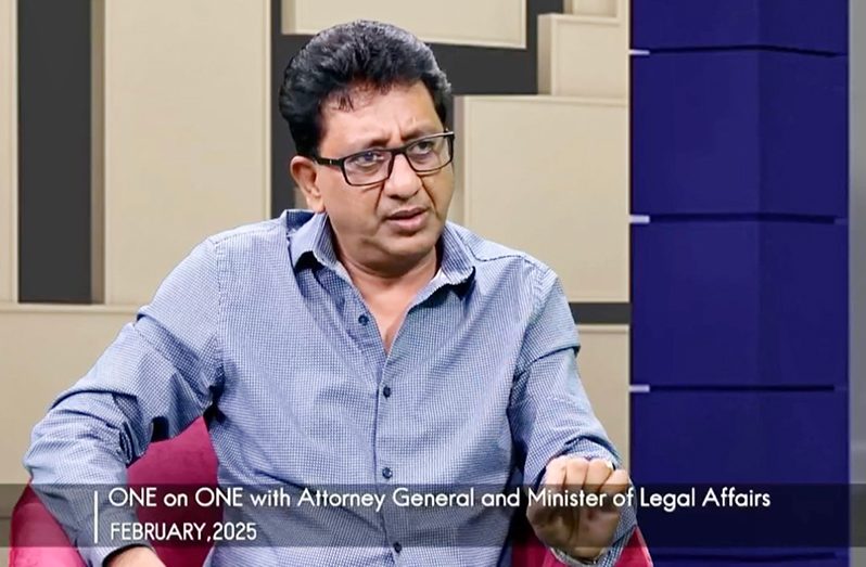 Attorney-General and Minister of Legal Affairs, Anil Nandlall, S.C.