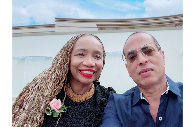 Sonia Noel with Dr Anthony Bowen