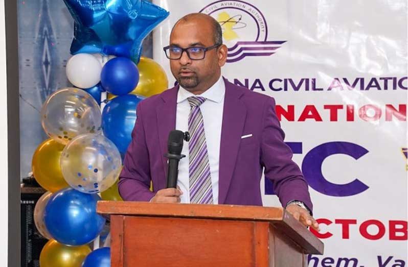 Deputy Director General of the Guyana Civil Aviation Authority (GCAA), Dr Saheed Sulaman