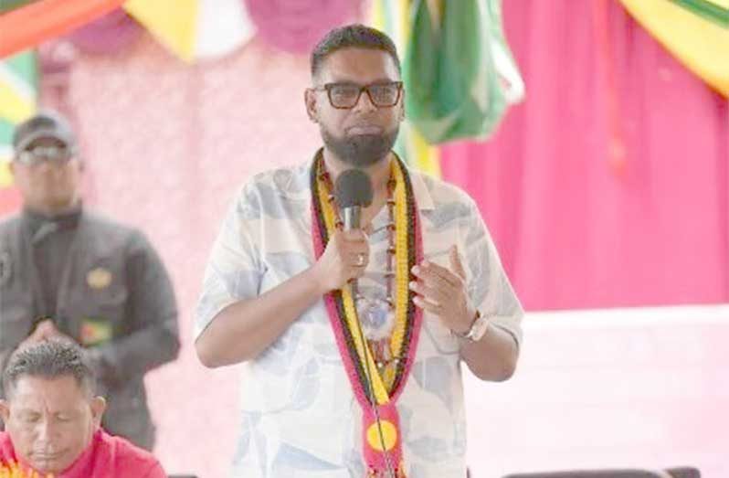 President Dr Irfaan Ali