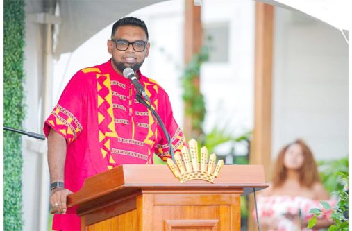 President Dr. Mohamed Irfaan Ali