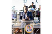 Education Officer with responsibility for music within the Ministry, Joel Gonsalves, says that the AMITY Schools Steelpan Festival is giving visitors and Guyanese a taste of Caribbean music while giving young musicians exposure (Ministry of Education photo)