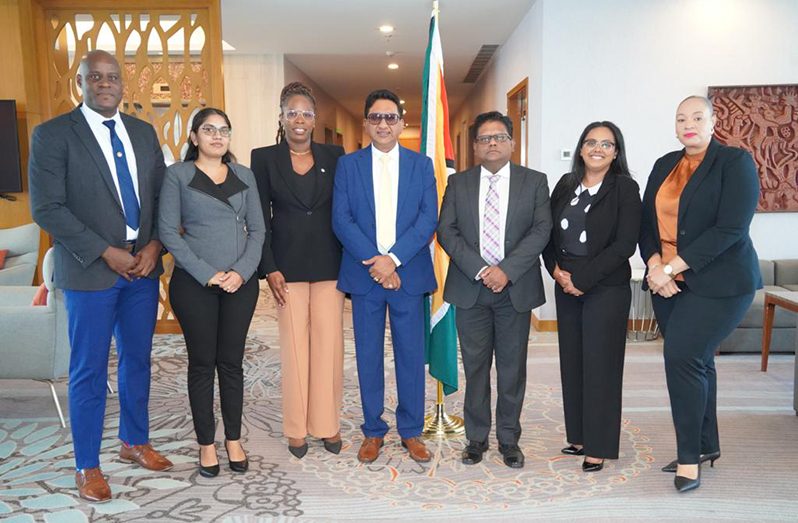 Guyana’s CFATF evaluation commenced on Monday with a high-level introductory meeting between members of the Assessment Team and several ministers and heads of agencies