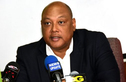 Minister of Natural Resources, Raphael Trotman