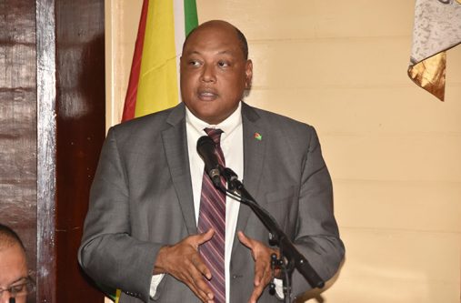 Natural Resources Minister, Raphael Trotman