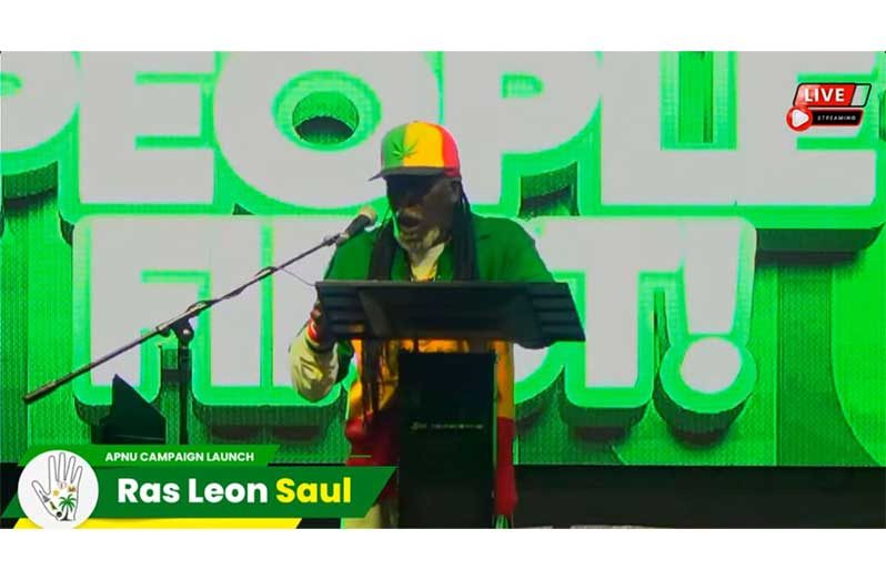 APNU’s Leon Saul