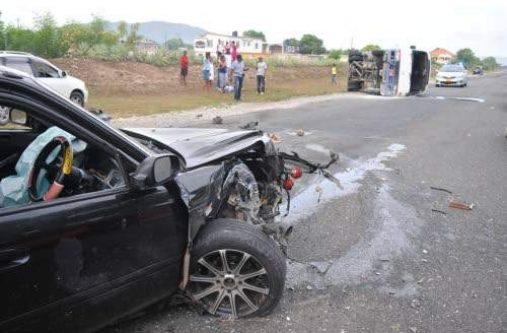 A Jamaica Observer file photo of an accident on the Dyke Road in Portmore, St Catherine. Several accidents on Jamaica's roads have been blamed on speeding. The Pan American Health Organization has called speed limits in the region to be accompanied by strict enforcement.