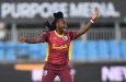 Aaliyah Alleyne took three wickets in the opening ODI against Zimbabwe Women