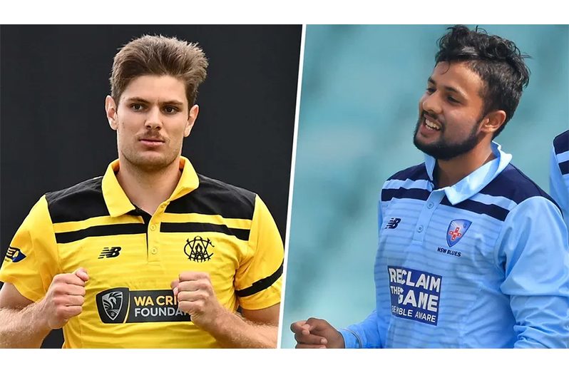 Aaron Hardie and Tanveer Sangha