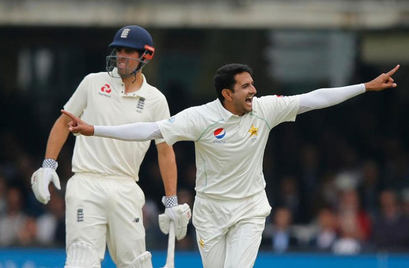 Mohammed Abbas (4-23) excelled on day one of the Test between Pakistan and England at Lord's.