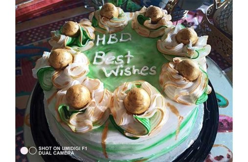 One of the cakes made by Abiola Allen