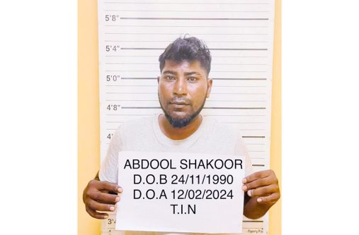 Jailed: Abdool Shakoor