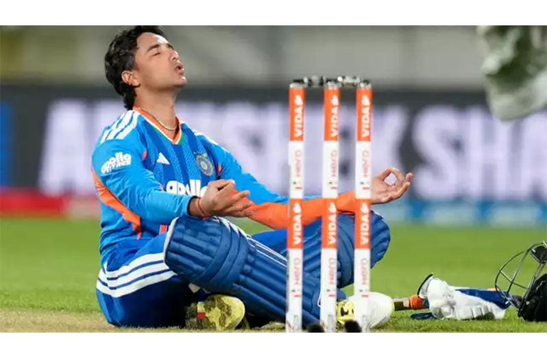 Abhishek's ton came off just 35 balls