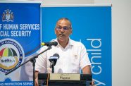 Minister of Health Dr Frank Anthony (Delano Williams photo)