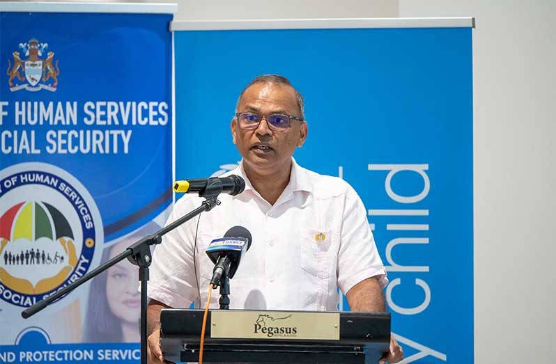 Minister of Health Dr Frank Anthony (Delano Williams photo)