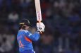 Abhishek Sharma hit seven fours and as many sixes.