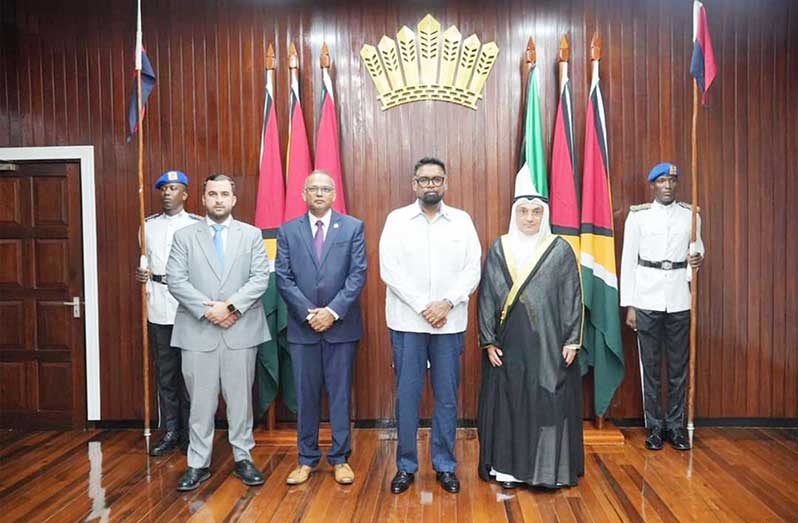 Guyana on Tuesday strengthened  diplomatic and economic partnerships with Kuwait, Bahrain, and Portugal, as President Dr. Irfaan Ali accepted Letters of Credence from three non-resident ambassadors