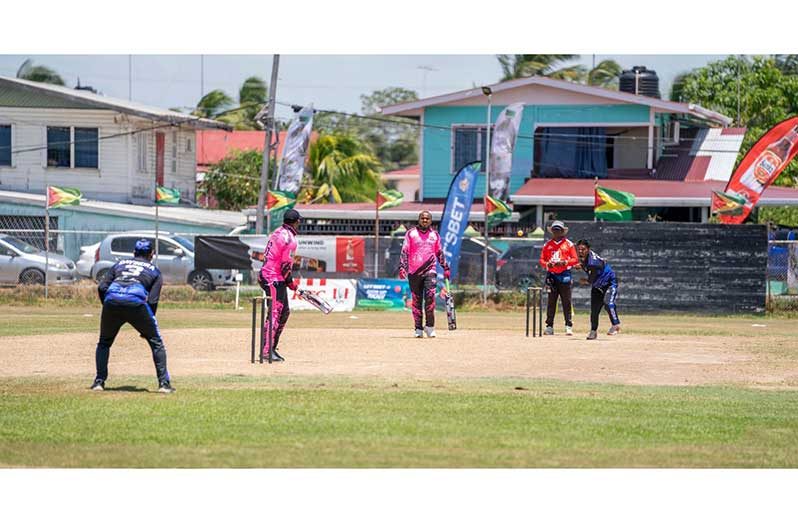 Part of the action at the Meten-Meer-Zorg Community Centre Ground on Saturday