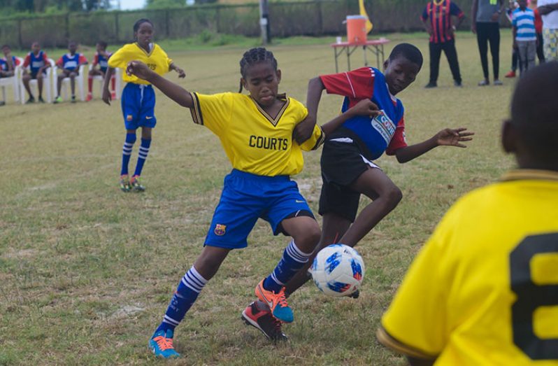 Defending champions West Ruimveldt survived a scare to beat Plaisance Bosco 2-1.(Delano Williams photo)