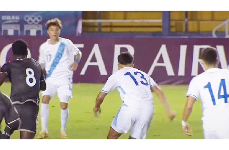Part of the action in the matches on Saturday night.