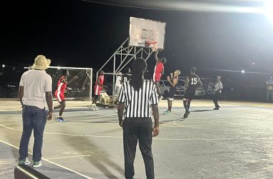 Retrive Raiders battling Berbice All-Stars in One Guyana Basketball League