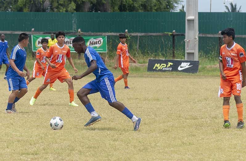 the final eight teams in the 2024 Milo Schools Football tournament have been decided (Japhet Savory photo)