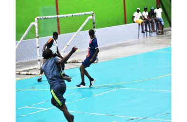 Futsal action in the MVP Sports tournament is heating up