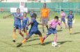 Action in the round of sixteen in the Courts Optical U11 Football Tournament (Japheth Savory Photo)