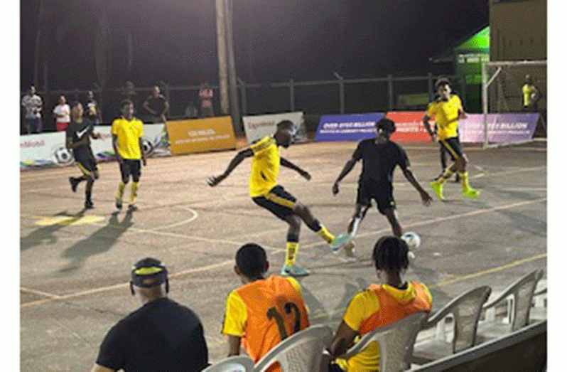 Action in New Era / ExxonMobil futsal at Linden