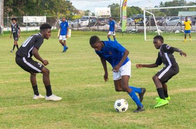 Action in the Republic Bank Limited Secondary School League