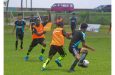 FLASHBACK! Part of the action in the ExxonMobil u-14 Boys and Girls School football