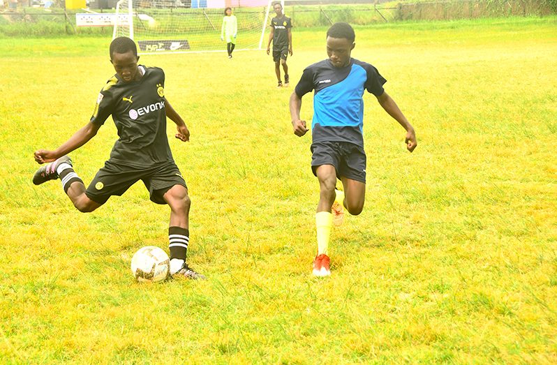 The MILO schools football tournament continued round three at the Ministry of Education ground