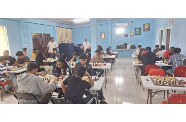 Action from the 2025 National Open Chess Championship Qualifiers