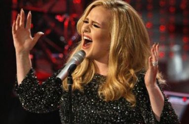British singer Adele performs the song ''Skyfall'' from the film ''Skyfall,'' nominated as best original song, at the 85th Academy Awards in Hollywood, California February 24, 2013.
Reuters/Mario Anzuoni/Files