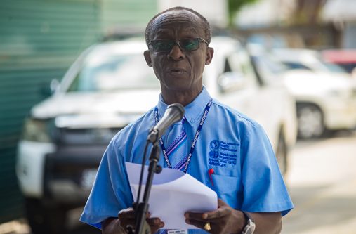 PAHO/WHO’s Dr. William Adu-Krow