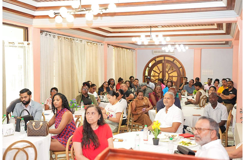 Some of the participants at the event