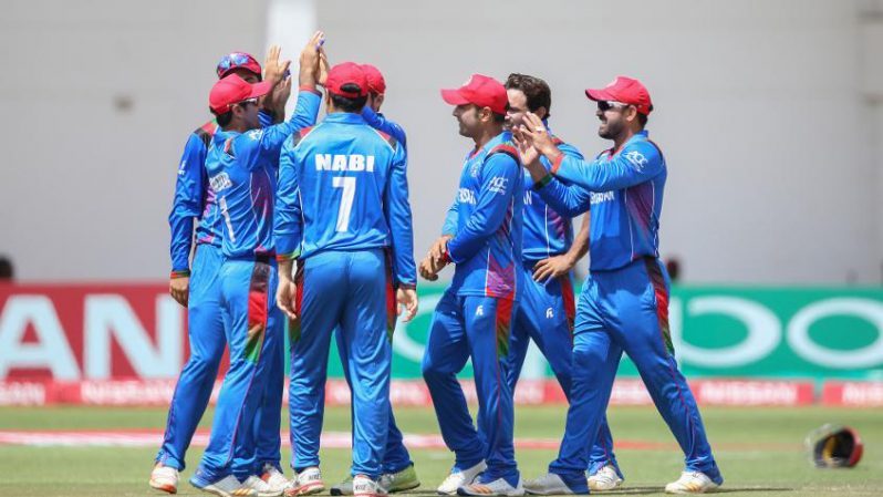 Afghanistan shocked the previously unbeaten West Indies at the ICC Cricket World Cup Qualifier, winning by three wickets in Harare. (ICC photo)