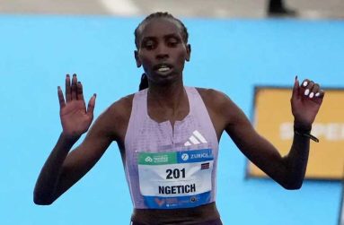 Agnes Ngetich has set her sights on winning gold on the track at the 2027 World Athletics Championships
