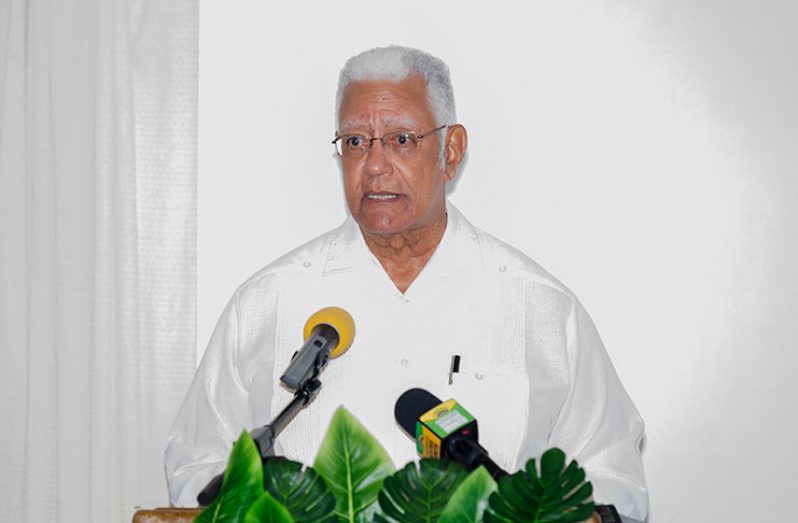 Minister of Agriculture, Noel Holder