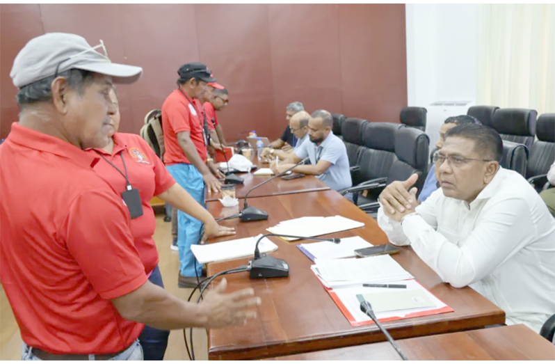Minister of Agriculture, Zulfikar Mustapha, engaged village leaders on their development priorities and the implementation of targeted projects within their communities, during an interactive session on the sidelines of the National Toshaos Council (NTC) Conference at the Arthur Chung Conference Centre, on Thursday