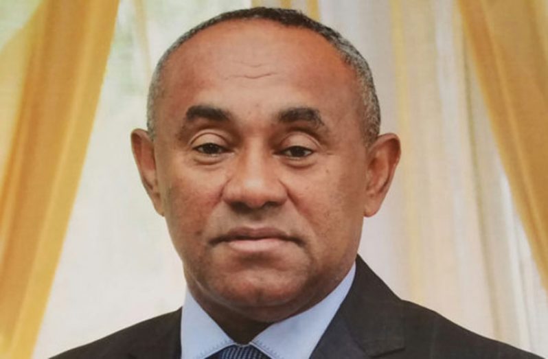 Madagascar Football Association chief Ahmad is elected the new CAF president.