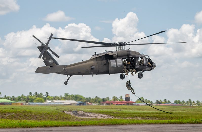 Scenes from the Tradewinds 2023 exercise at Air Station London, Timehri (Delano Williams photos)