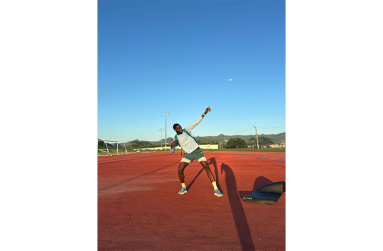 Guyanese track runner, Akandy Vammaalson is currently studying and working in Jamaica, aiming to inspire the next generation of Guyanese athletes