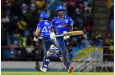 Akeem Auguste (left) enjoyed a solid showing in this year’s Caribbean Premier League