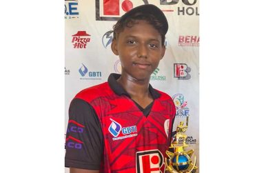 Man-of-the-Match Akeem Persaud took 4-11 yesterday.