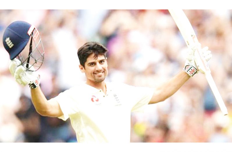Former England captain Alastair Cook